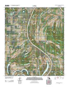 Jonesville South 2012 topographic map thumbnail