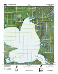 Lac des Allemands 2012 topographic map thumbnail