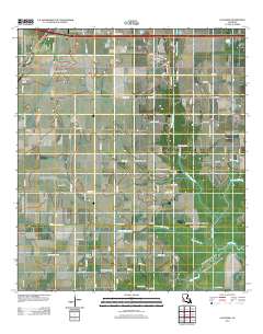 Lacassine 2012 topographic map thumbnail