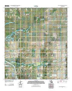 Lake Charles SW 2012 topographic map thumbnail