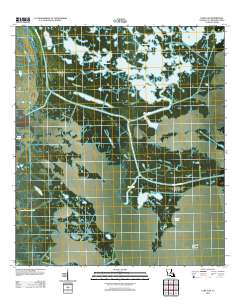 Lake Eloi 2012 topographic map thumbnail