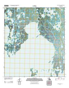 Lake Felicity 2012 topographic map thumbnail