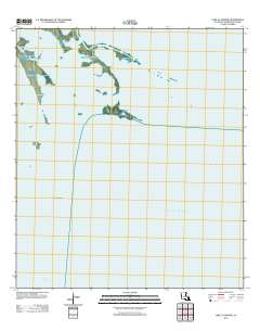 Lake La Graisse 2012 topographic map thumbnail