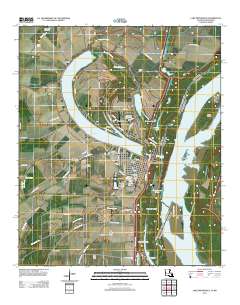 Lake Providence 2012 topographic map thumbnail