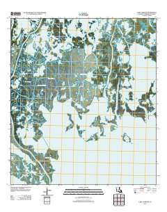 Lake Tambour 2012 topographic map thumbnail