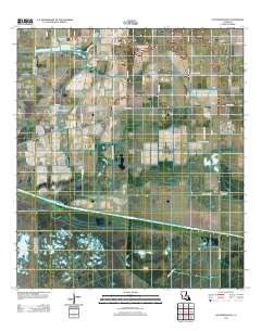 Latanier Bayou 2012 topographic map thumbnail