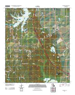 Lecompte 2012 topographic map thumbnail