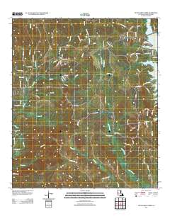 Little Sandy Creek 2012 topographic map thumbnail
