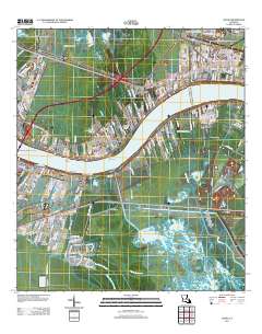 Luling 2012 topographic map thumbnail