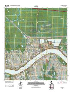 Lutcher 2012 topographic map thumbnail