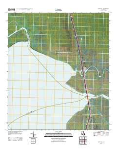Manchac 2012 topographic map thumbnail