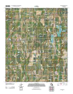 Mangham 2012 topographic map thumbnail