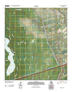 Maringouin 2012 topographic map thumbnail