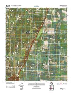Mer Rouge 2012 topographic map thumbnail