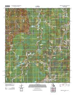 Merryville North 2012 topographic map thumbnail