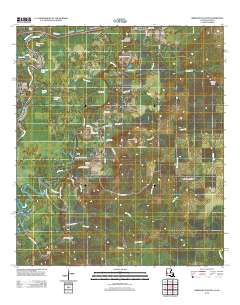 Merryville South 2012 topographic map thumbnail