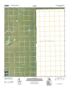 Mitchell Island 2012 topographic map thumbnail