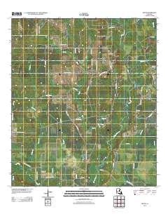 Mittie 2012 topographic map thumbnail