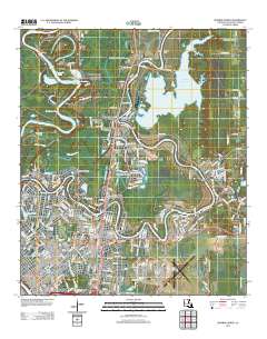 Monroe North 2012 topographic map thumbnail