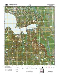 Mooringsport 2012 topographic map thumbnail