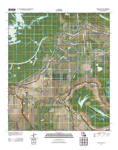 Moreauville 2012 topographic map thumbnail