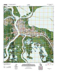 Morgan City 2012 topographic map thumbnail