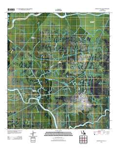 Morgan City SE 2012 topographic map thumbnail
