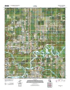 Moss Bluff 2012 topographic map thumbnail