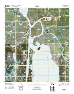 Moss Lake 2012 topographic map thumbnail
