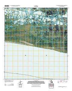 Mulberry Island West 2012 topographic map thumbnail