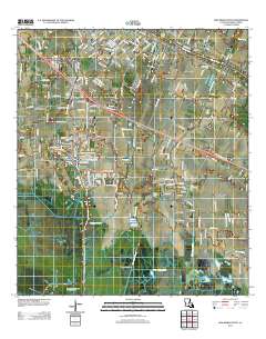 New Iberia South 2012 topographic map thumbnail
