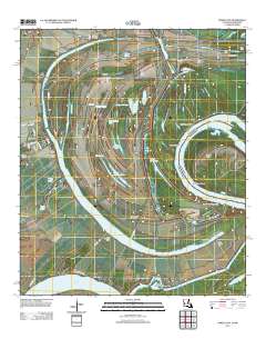 Newellton 2012 topographic map thumbnail