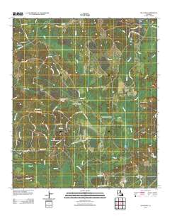 Olla West 2012 topographic map thumbnail
