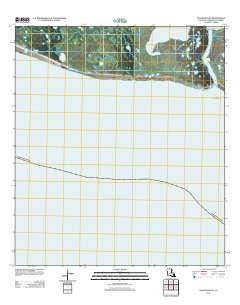 Oyster Bayou 2012 topographic map thumbnail