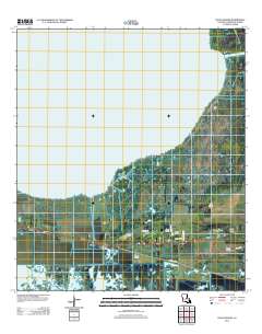 Pecan Island 2012 topographic map thumbnail
