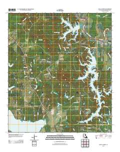 Saint Landry 2012 topographic map thumbnail