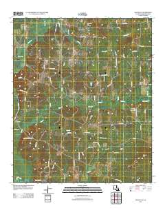 Shongaloo 2012 topographic map thumbnail