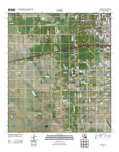 Sulphur 2012 topographic map thumbnail