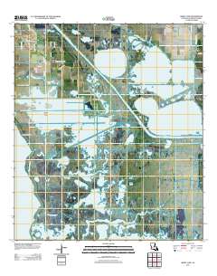 Sweet Lake 2012 topographic map thumbnail