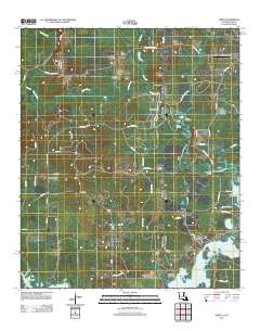 Trees 2012 topographic map thumbnail