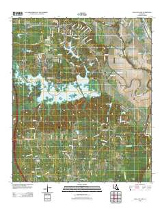 Wallace Lake 2012 topographic map thumbnail