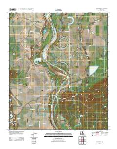 Wardview 2012 topographic map thumbnail