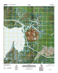 Weeks 2012 topographic map thumbnail