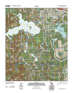 West Monroe South 2012 topographic map thumbnail