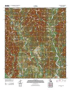 Weyanoke 2012 topographic map thumbnail