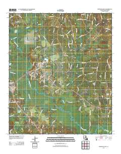 Winnfield East 2012 topographic map thumbnail