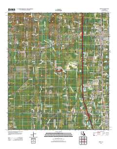 Amite 2012 topographic map thumbnail