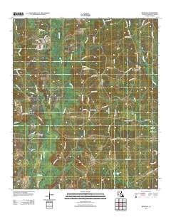 Bienville 2012 topographic map thumbnail