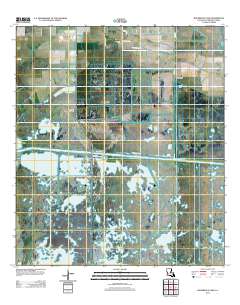 Boudreaux Lake 2012 topographic map thumbnail
