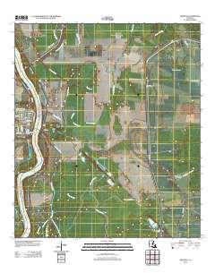 Melville 2012 topographic map thumbnail